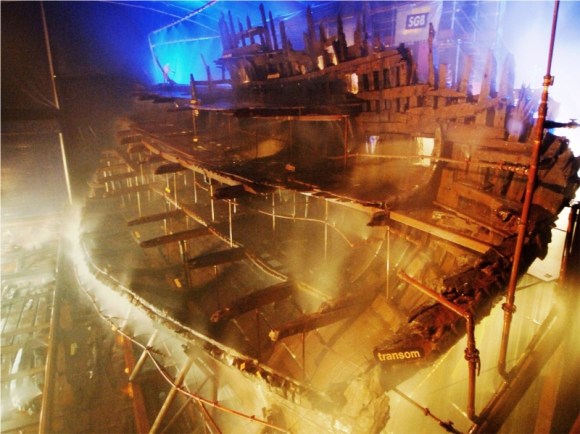 Mary Rose, closer to the present day. Photo via the Mary Rose Trust, CC BY-SA 3.0.