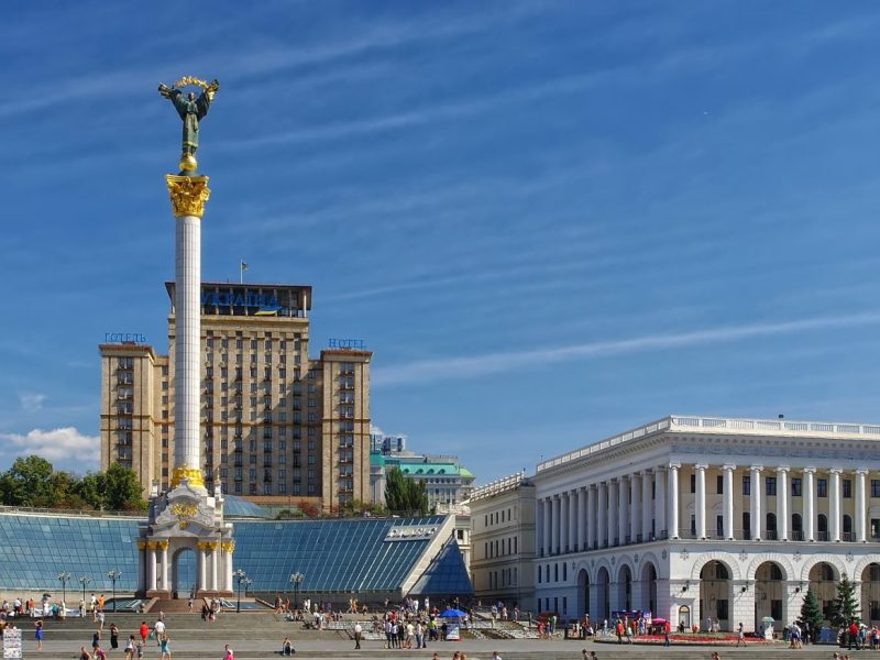 Kyiv's Independence Monument / victory column