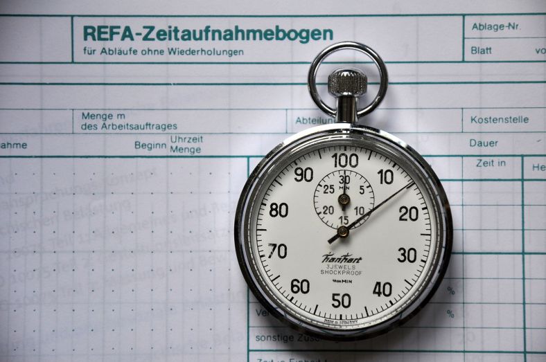Time study stopwatch